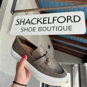 J Slide Goliath Khaki Metallic Sneaker